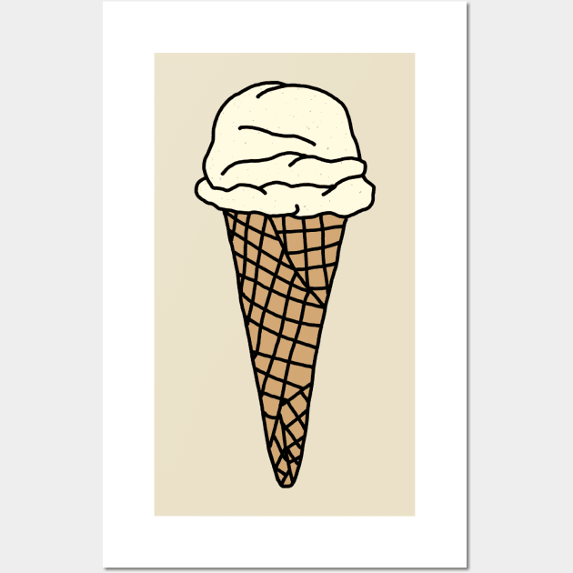 double fold vanilla, salt and straw Wall Art by smileyfriend